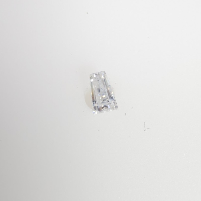 Moissanite Baguette 0.50 Carats D VVS1 - Certifiée GRA - Pierre De Laboratoire 5x3mm